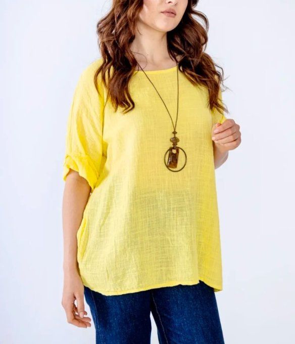 Tunique Fluide + Collier ☀️