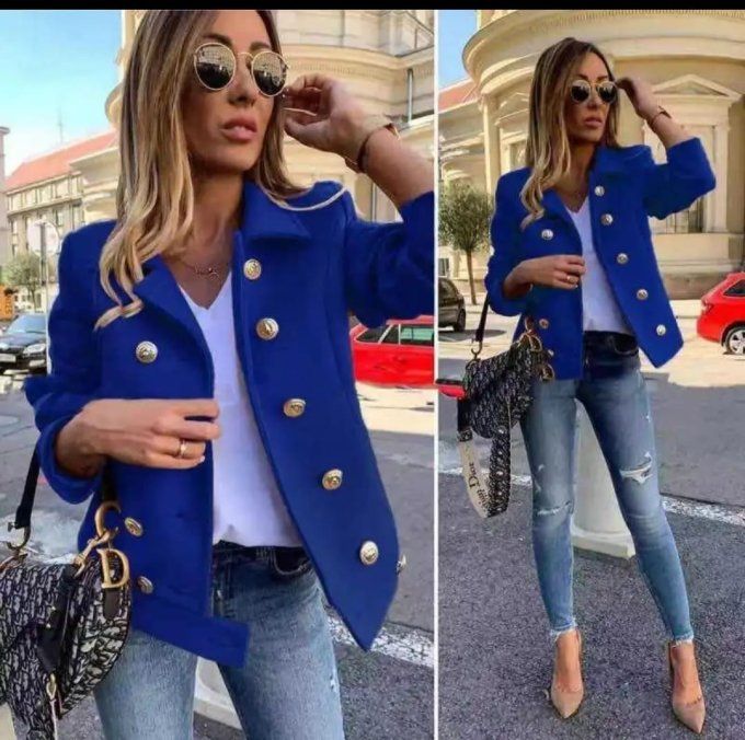 ​Veste Officier Boutons Dorés