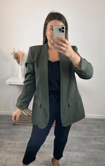 Veste blazer unie - Divers coloris